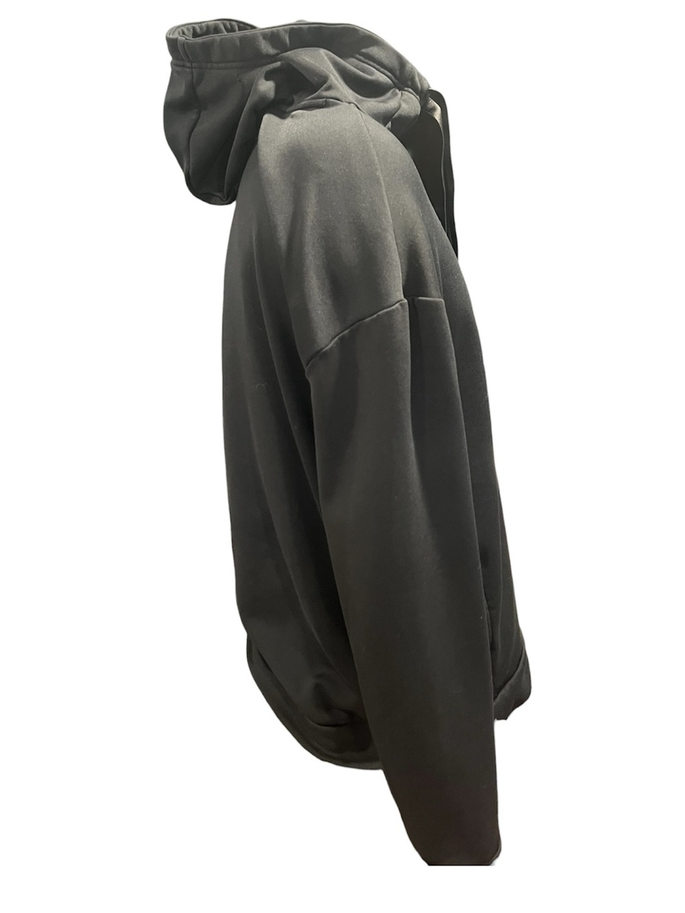 Women’s Nike Therma All Time Ribbon Draw Cord Pullover Hoodie Black Large - Picture 2 of 9